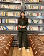 Haki Şerit ve Fermuar Detaylı Takım