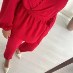 Kırmızı Kruvaze Takım