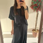 Kısa Kol Siyah Tunik