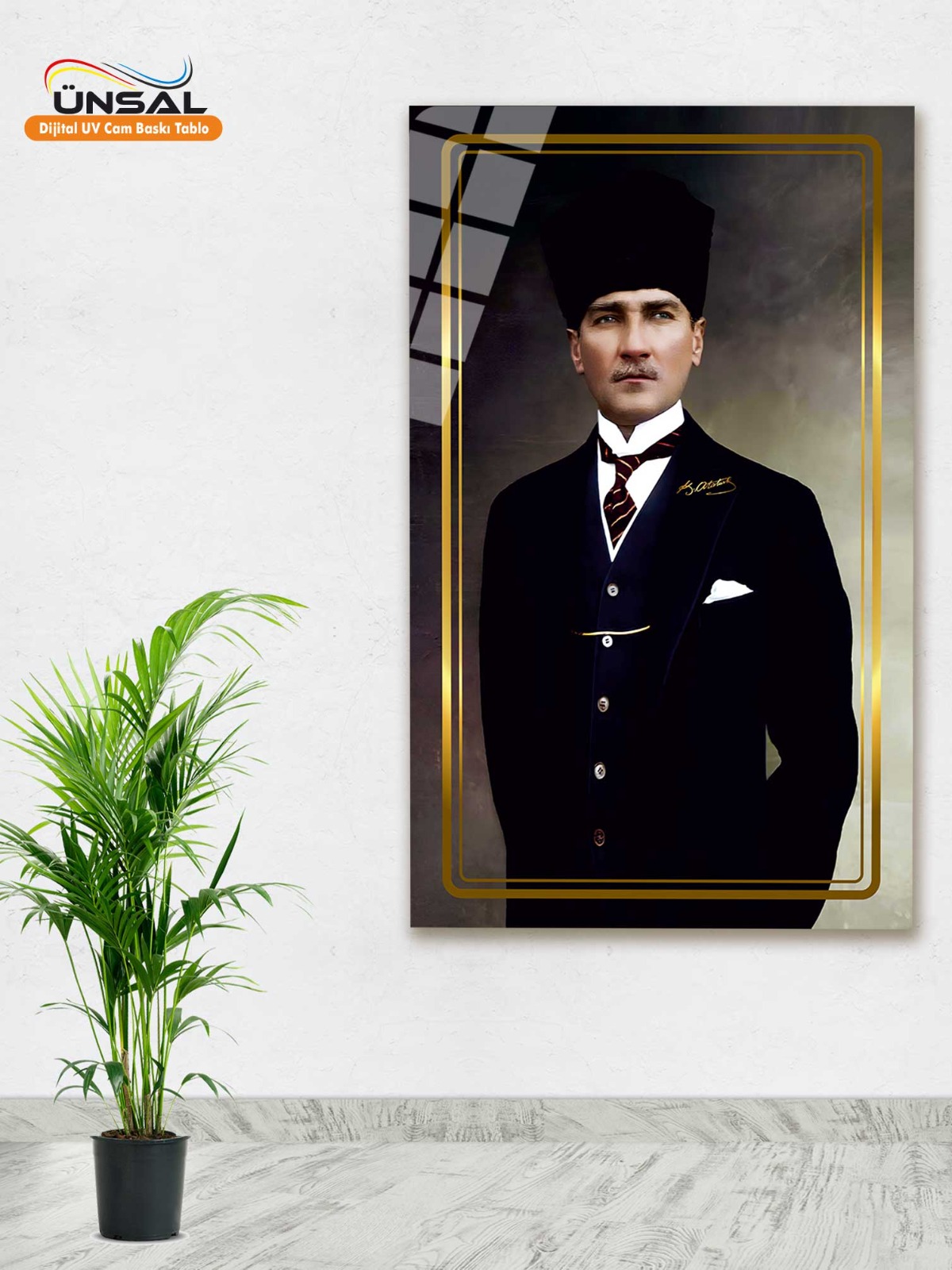 Atatürk Köşesi ve Atatürk Cam Tabloları - Dikey 5
