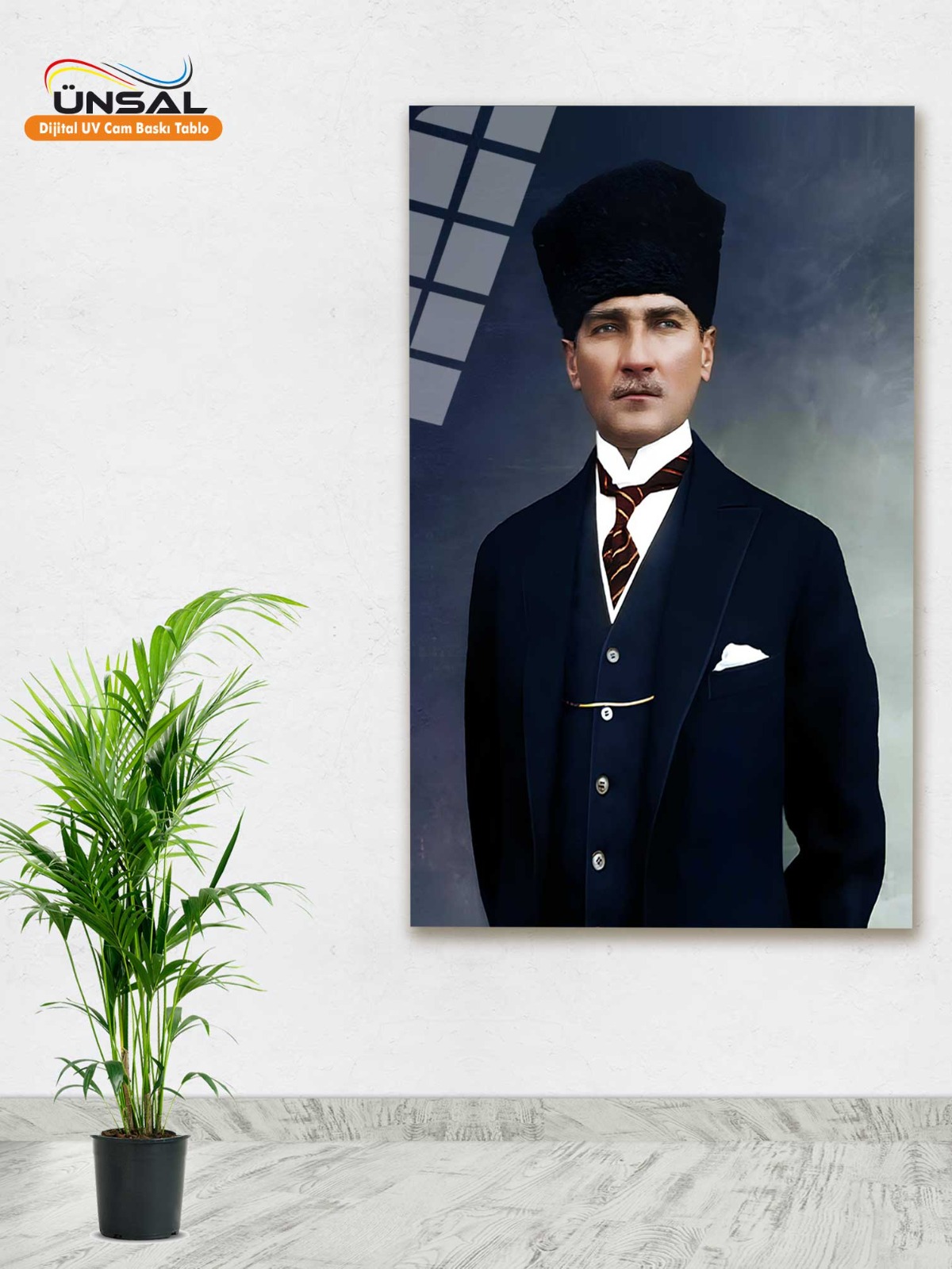 Atatürk Köşesi ve Atatürk Cam Tabloları - Dikey 4